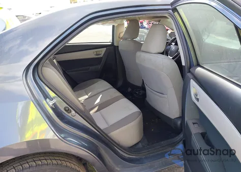 2017 Toyota Corolla Le z USA, uszkodzony, nr VIN 2T1BURHE9HC870378